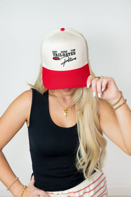 HERE FOR TAILGATES & PICTURES HAT*