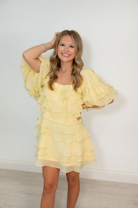 BUTTERED UP DRESS*