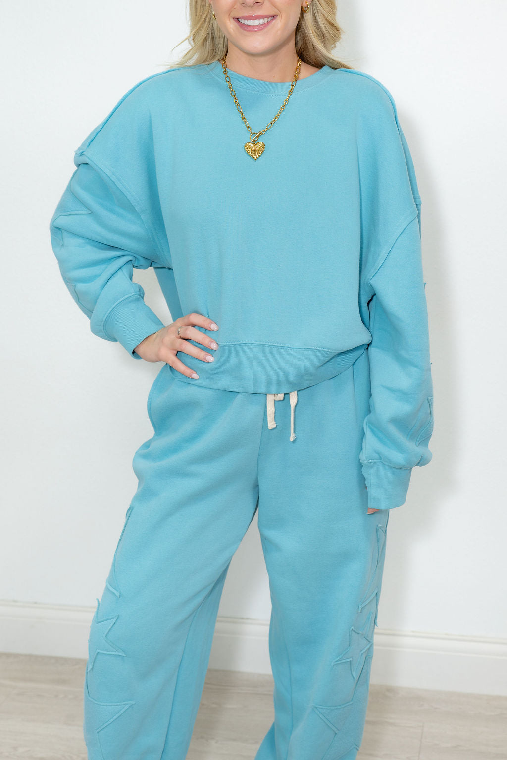 LINDSEY SET SWEATSHIRT*