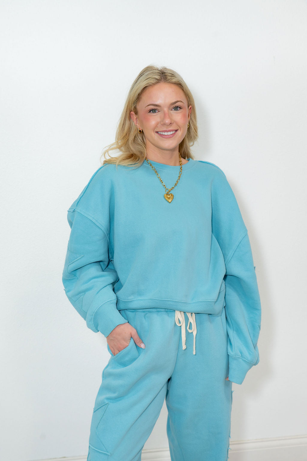 LINDSEY SET SWEATSHIRT*