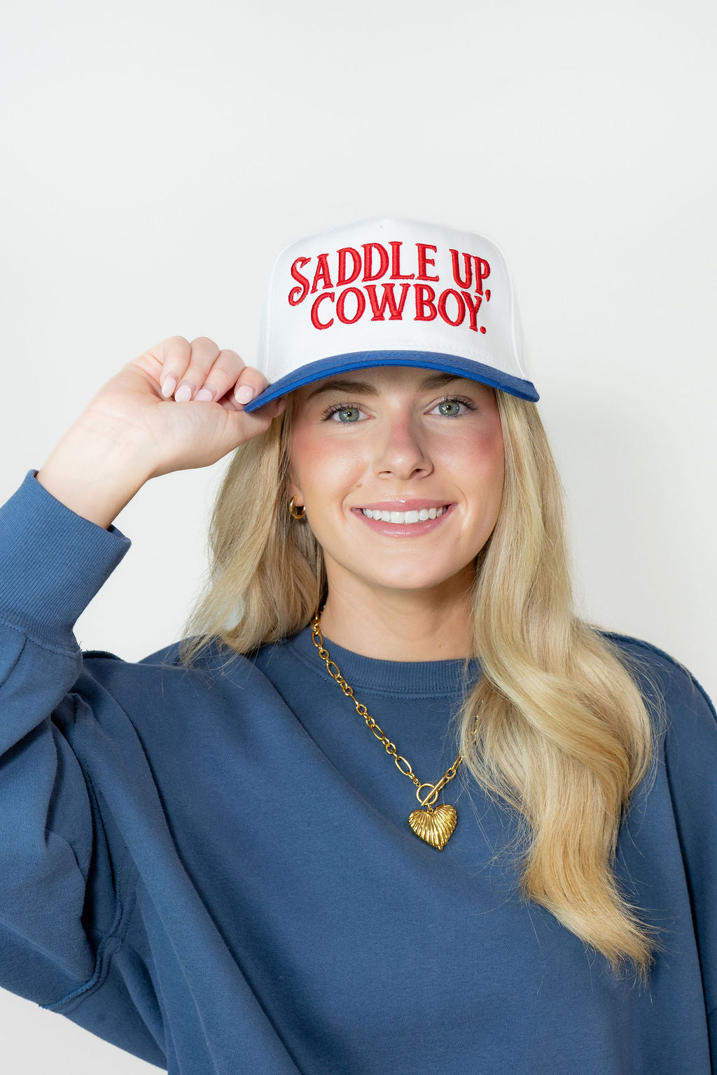 SADDLE UP, COWBOY HAT*