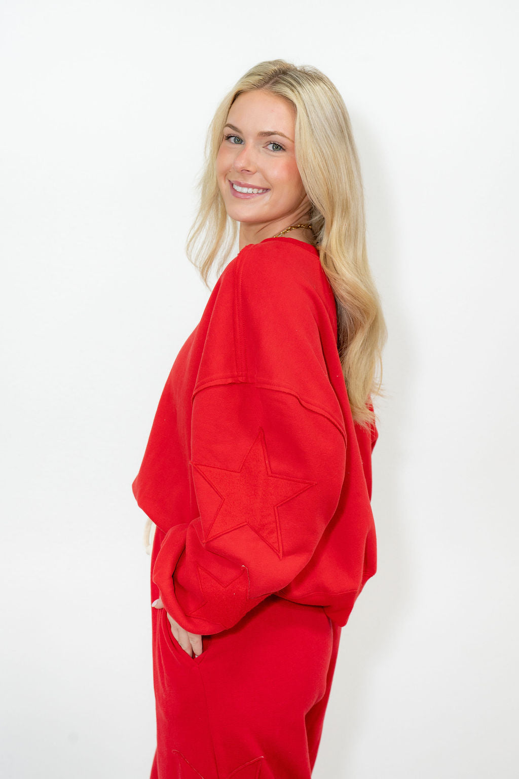 LINDSEY SET SWEATSHIRT*