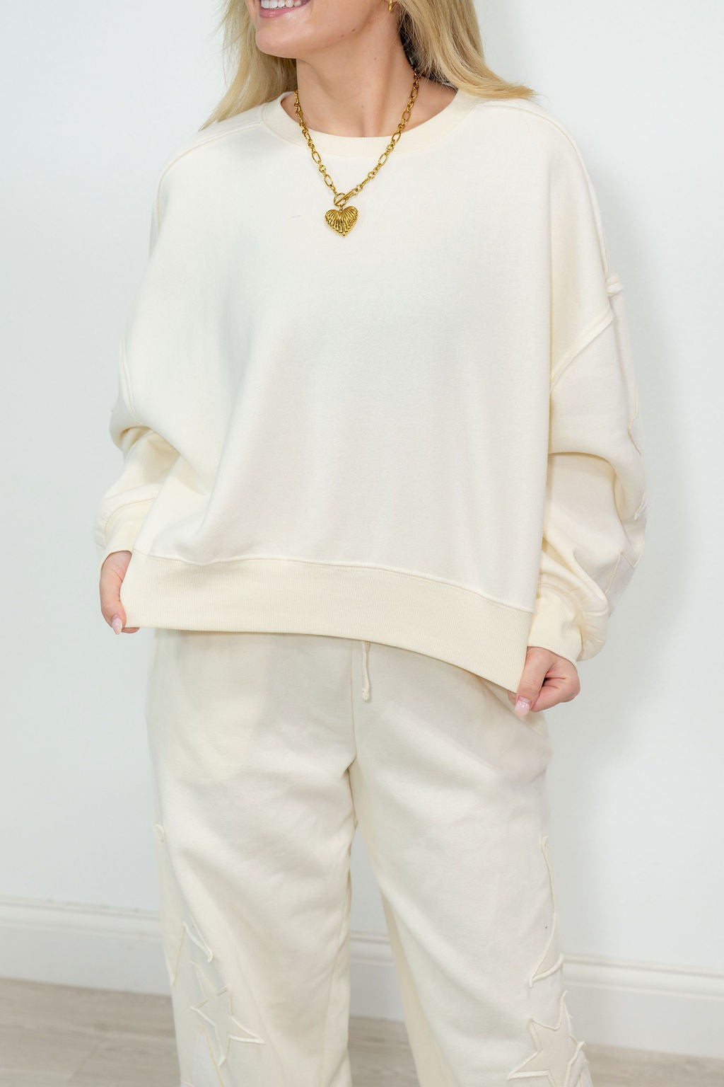 LINDSEY SET SWEATSHIRT*