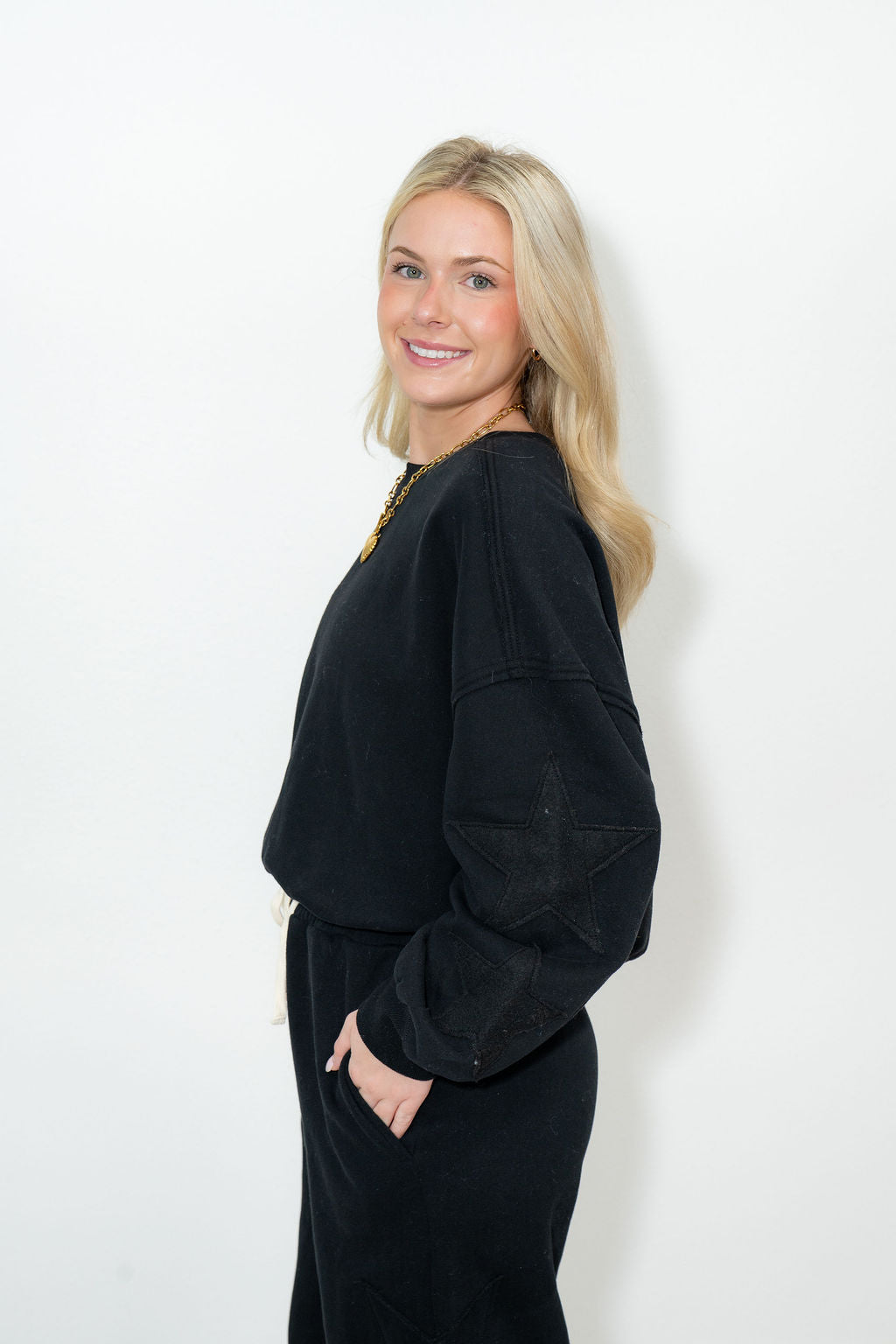 LINDSEY SET SWEATSHIRT*