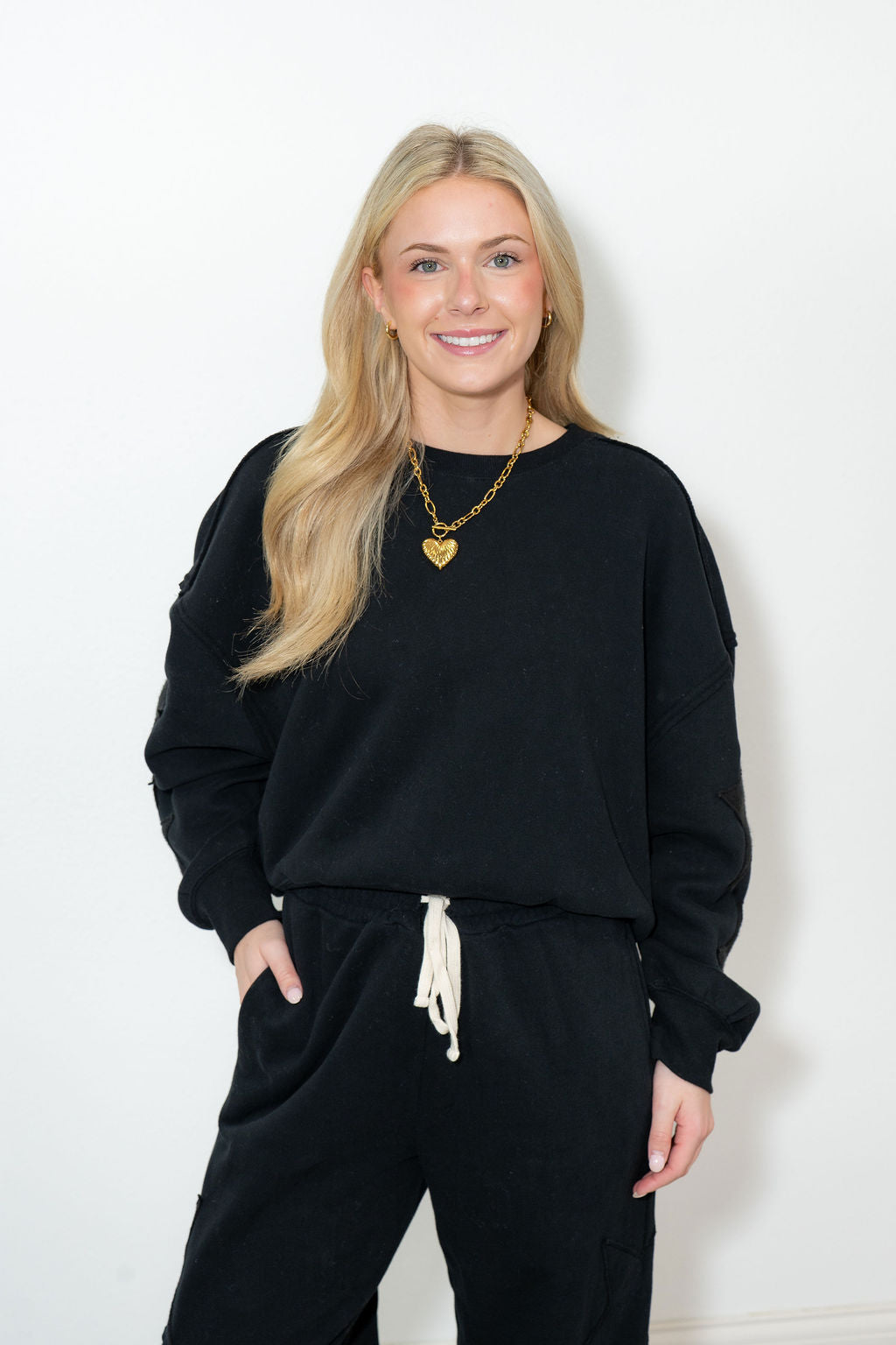 LINDSEY SET SWEATSHIRT*