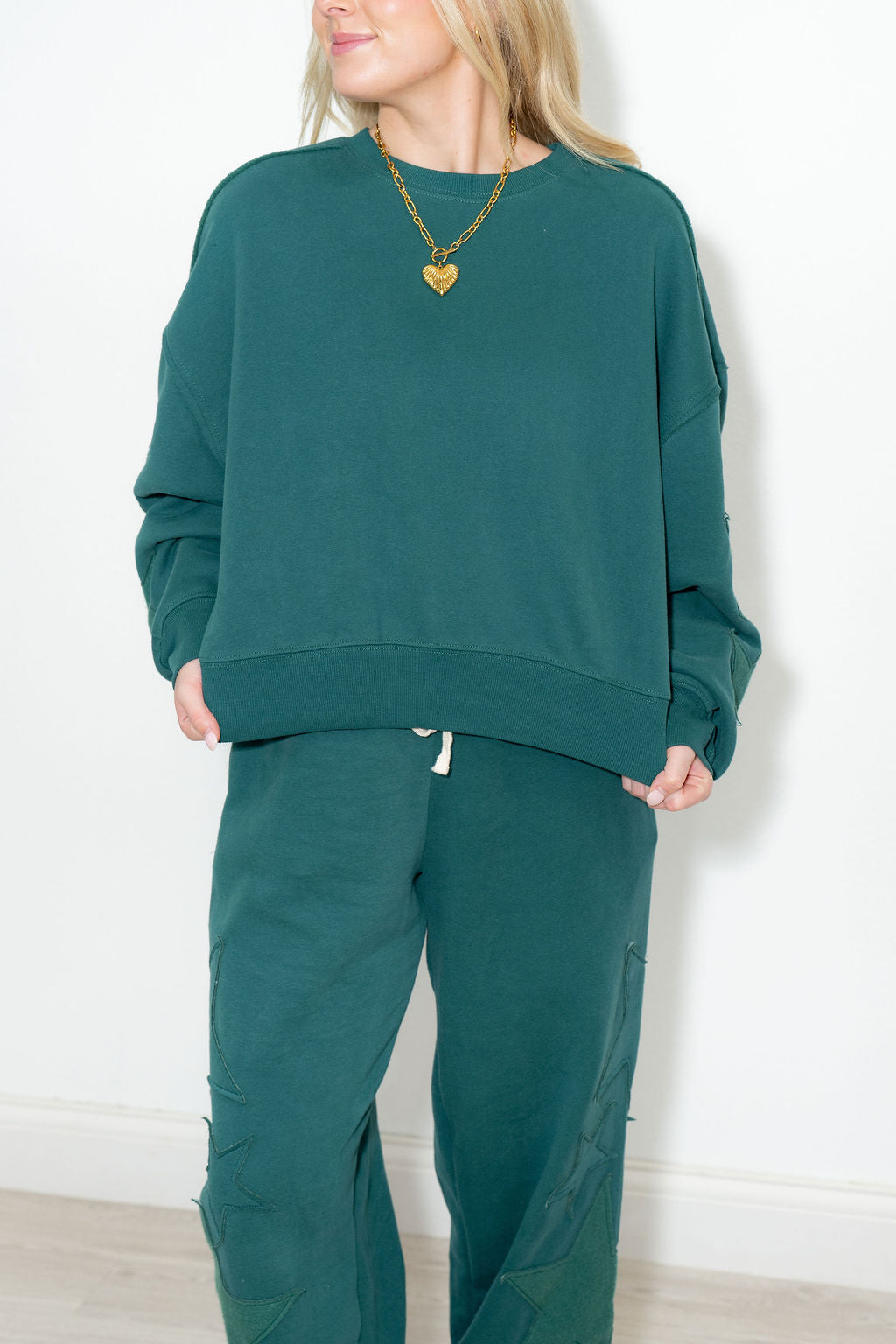 LINDSEY SET SWEATSHIRT*