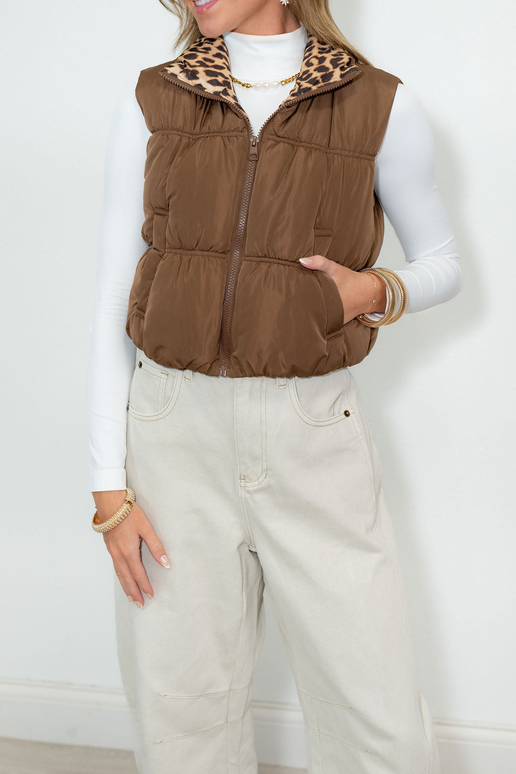 AUTUMN REVERSIBLE VEST*