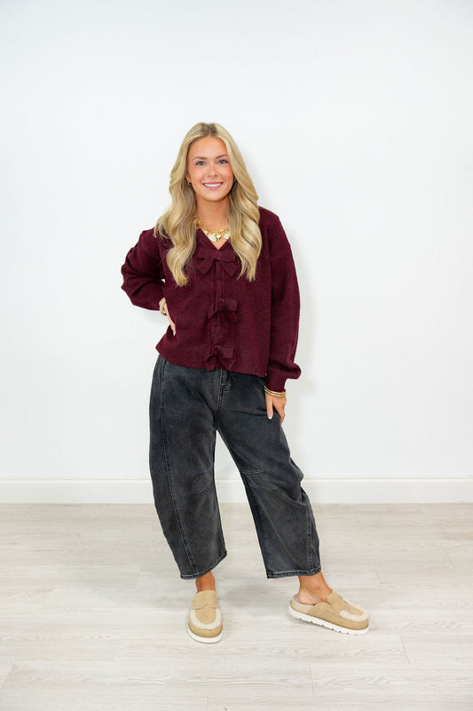 VERY BERRY CARDIGAN*