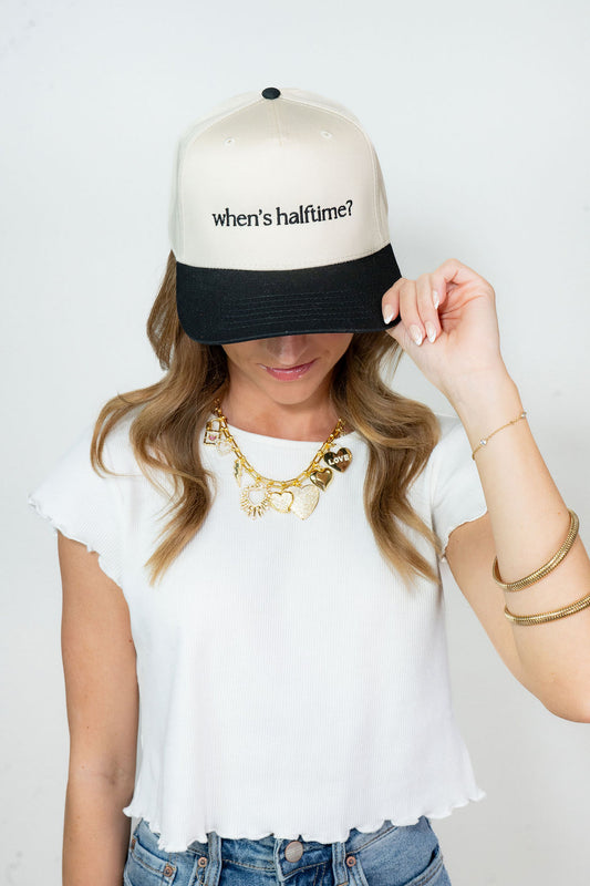 WHEN'S HALFTIME HAT*