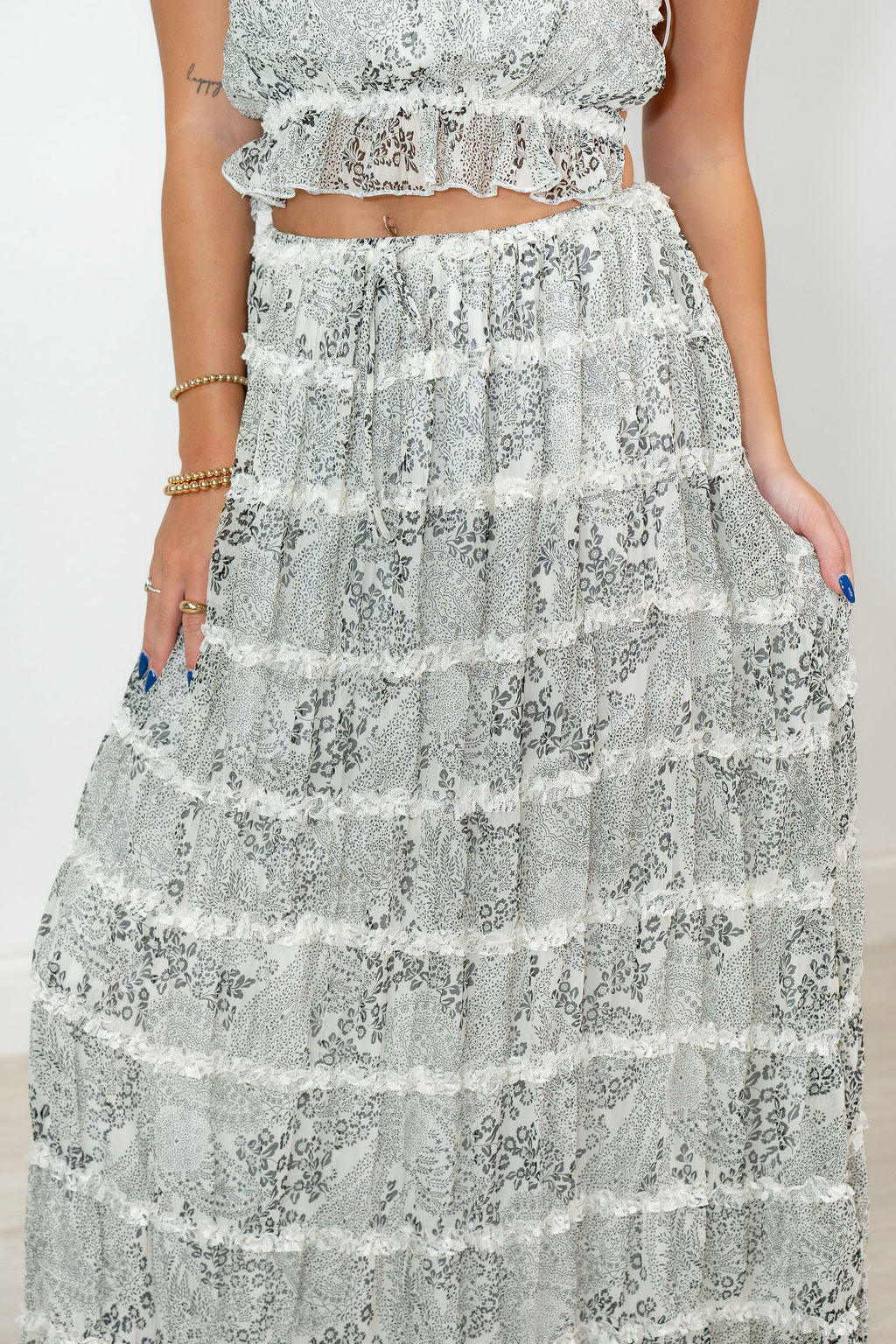 NIGHT LIFE SET SKIRT*