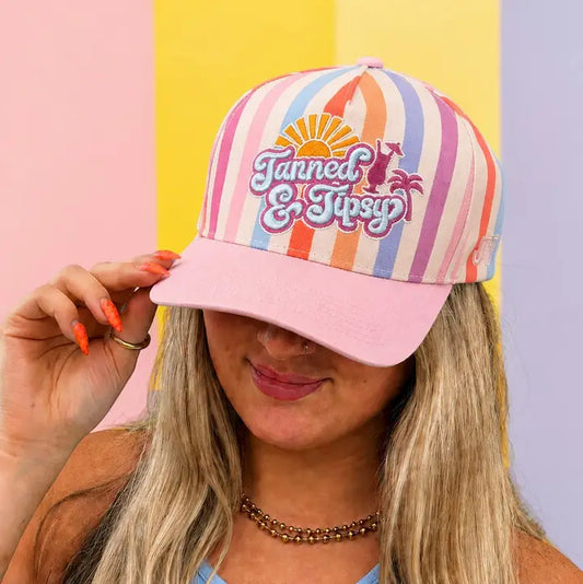 6J TANNED & TIPSY HAT*