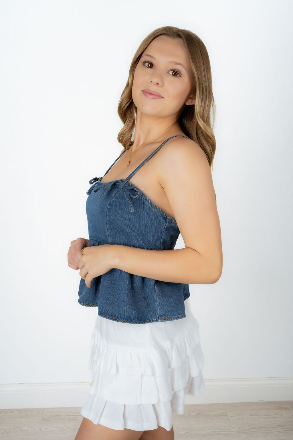 DARLING DENIM TOP
