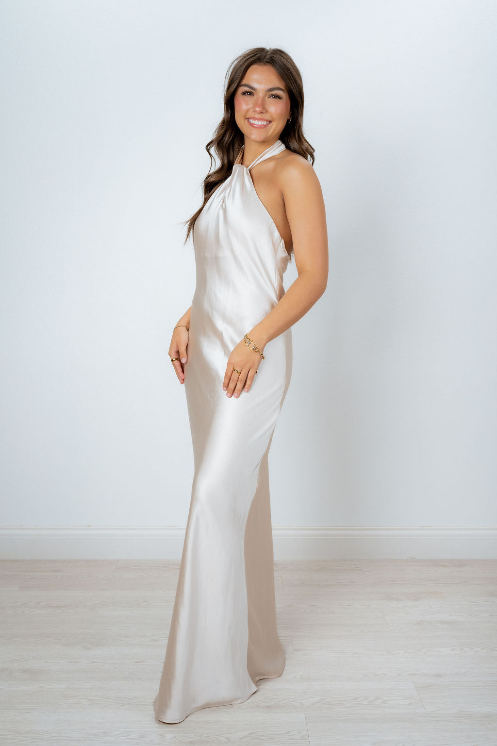 CHAMPAGNE PROBLEMS DRESS