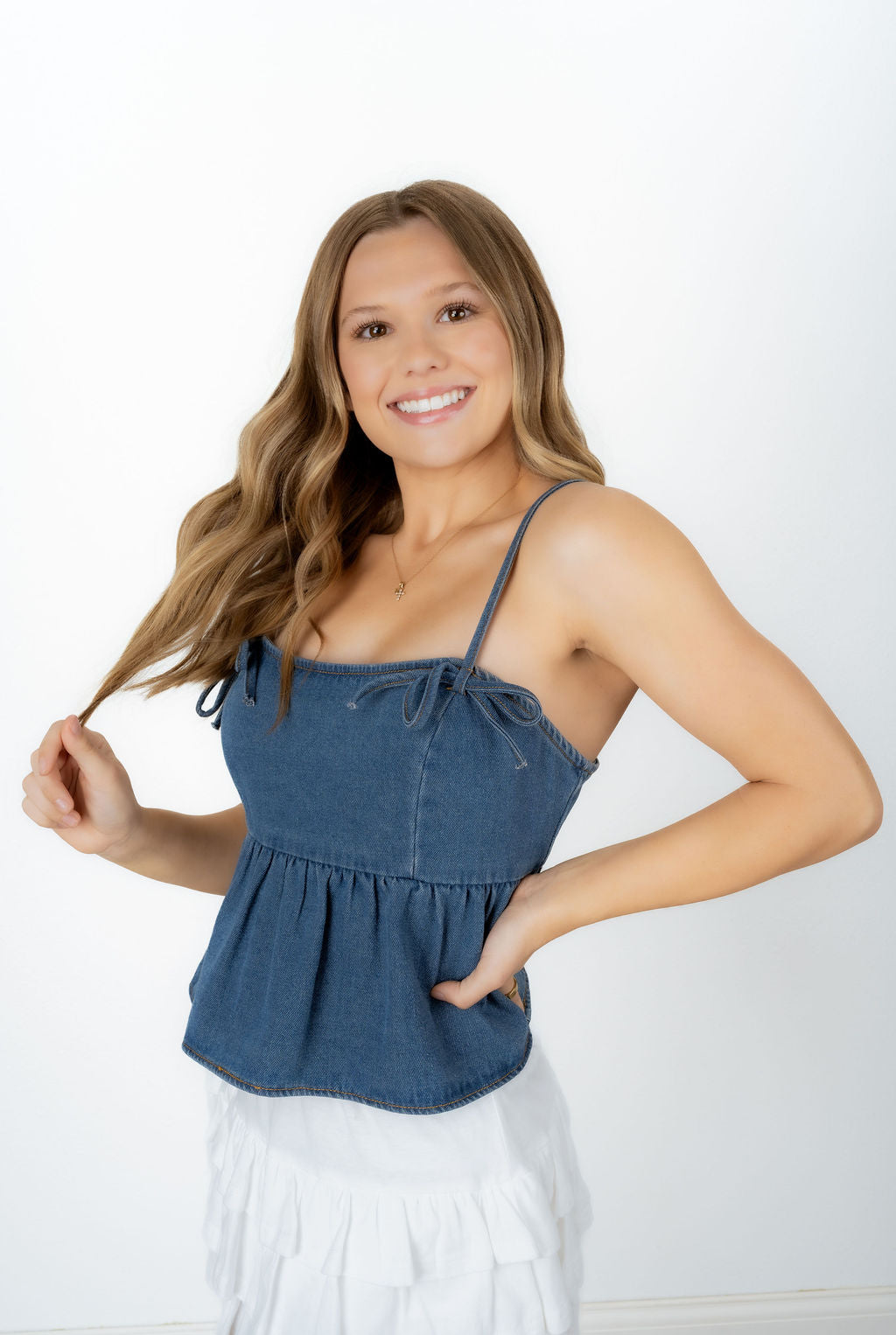 DARLING DENIM TOP