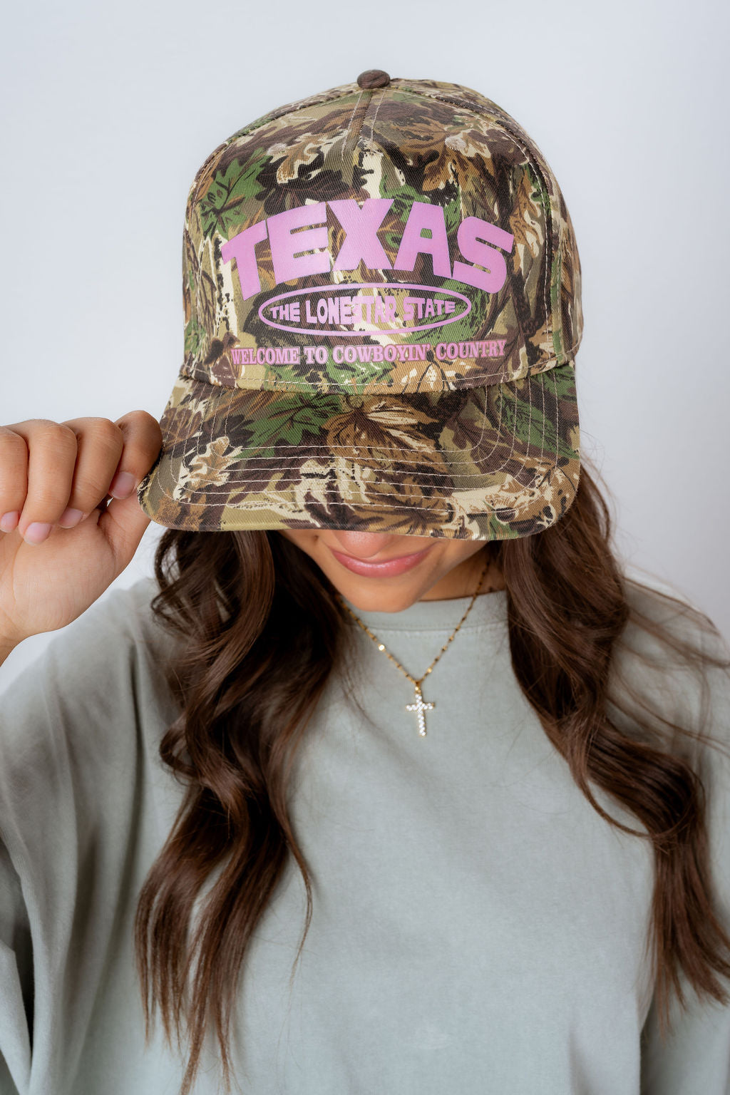 TX CAMO TRUCKER HAT