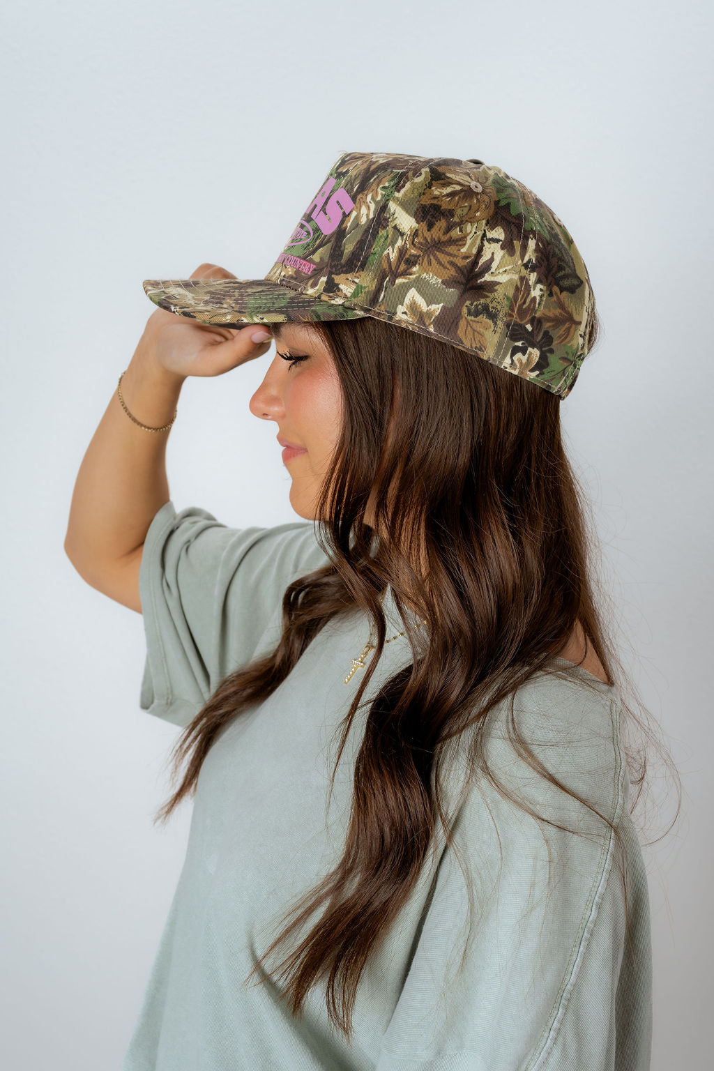 TX CAMO TRUCKER HAT