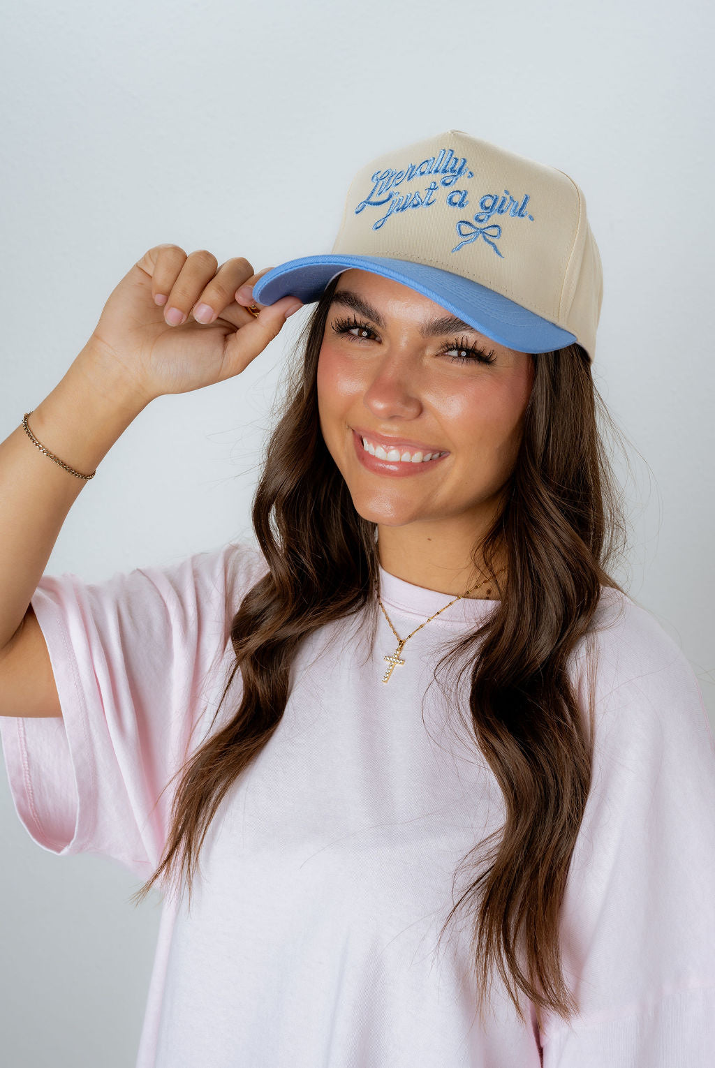 LITERALLY JUST A GIRL HAT