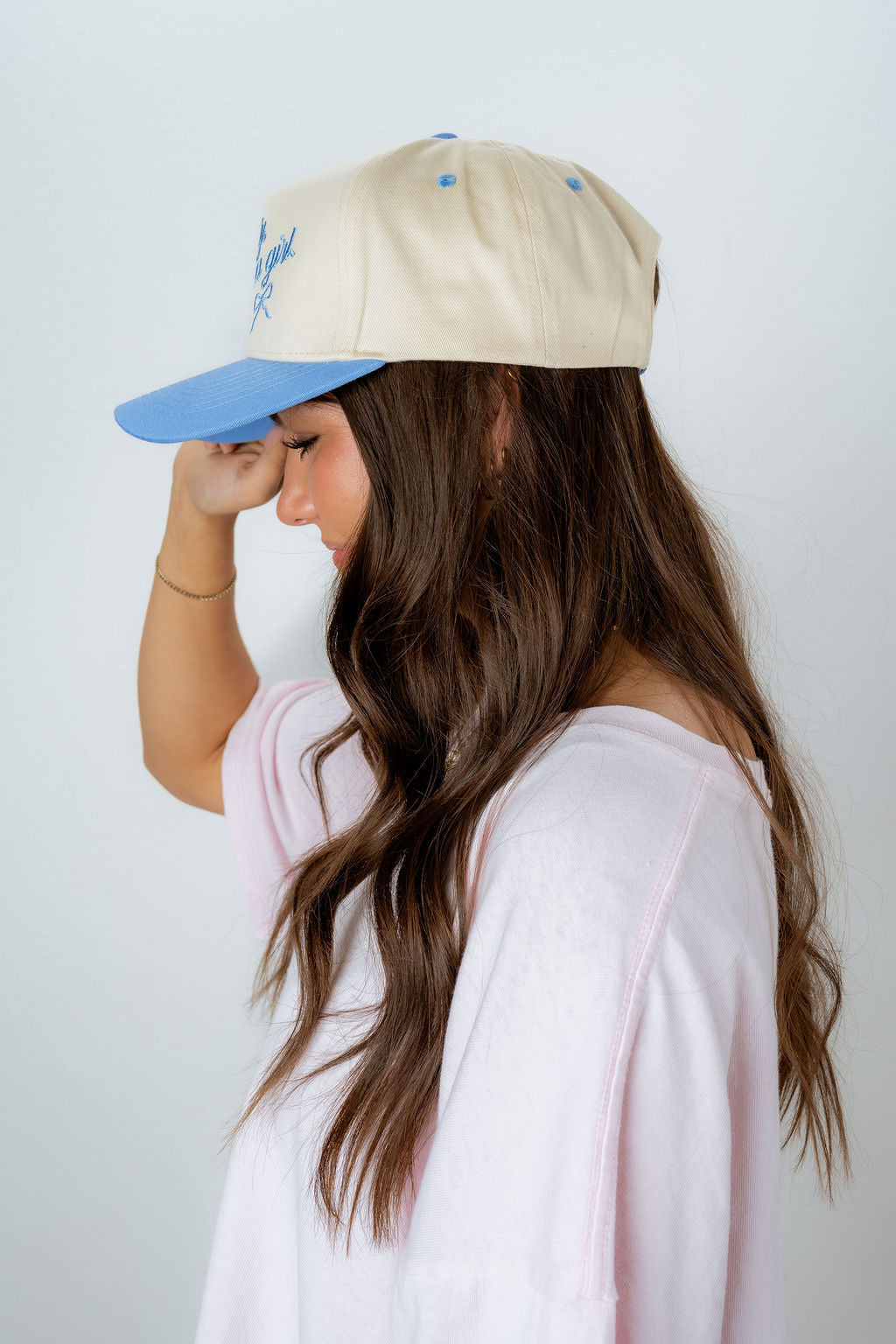LITERALLY JUST A GIRL HAT