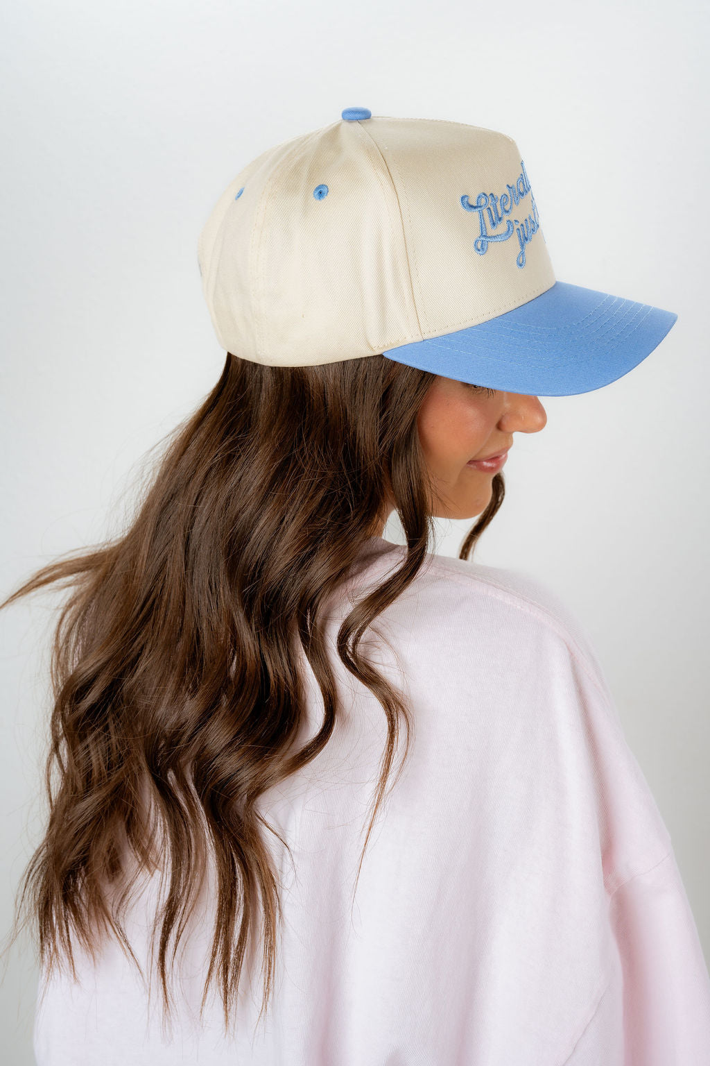 LITERALLY JUST A GIRL HAT