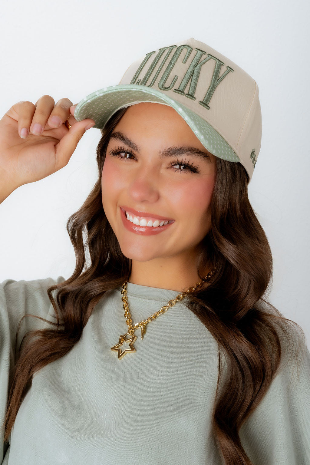 LUCKY POLKA DOT HAT