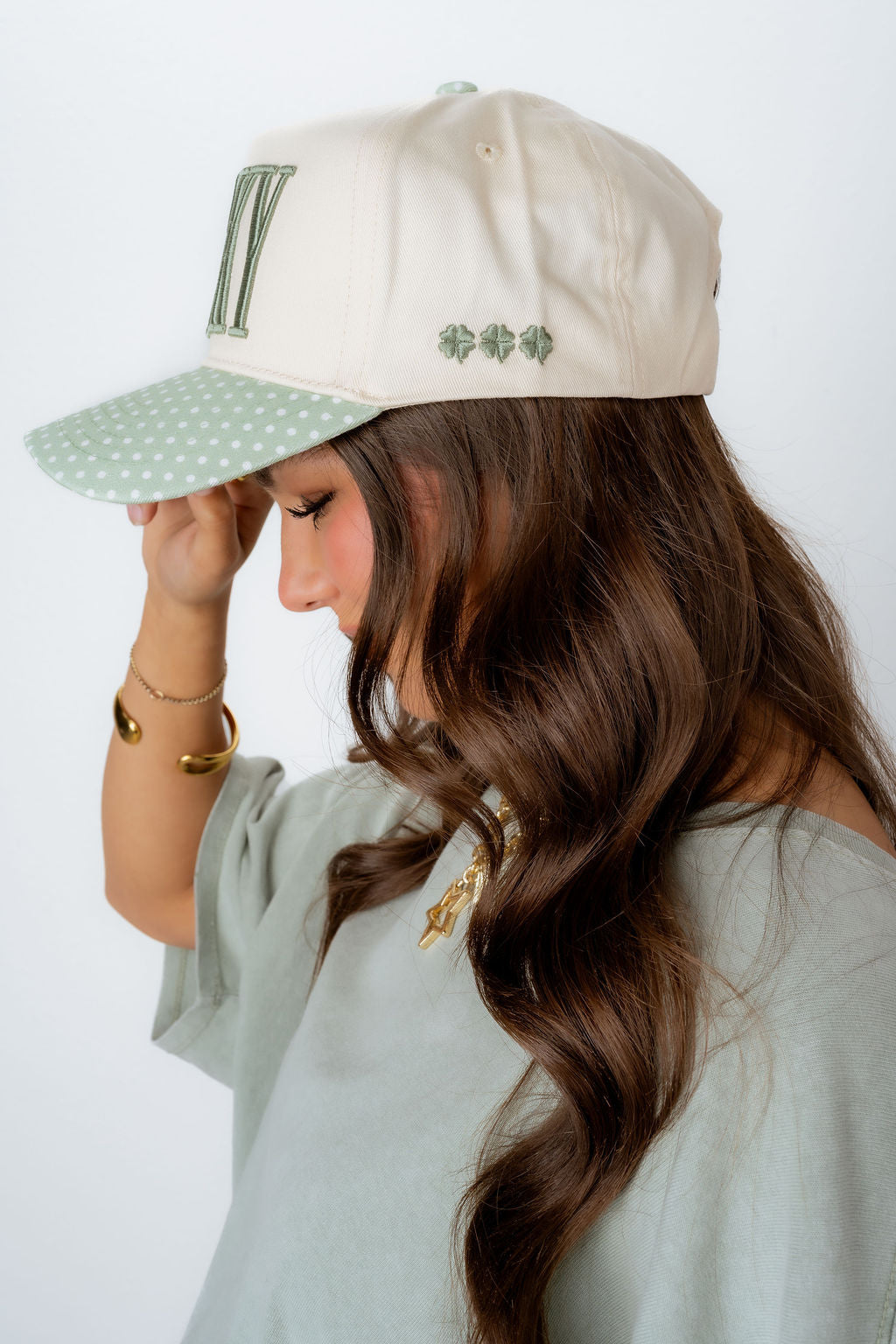 LUCKY POLKA DOT HAT