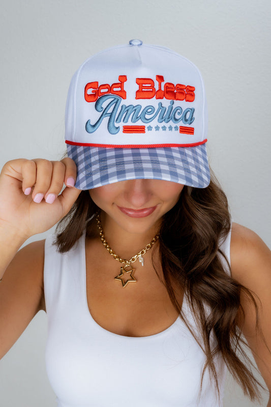 GOD BLESS AMERICA HAT