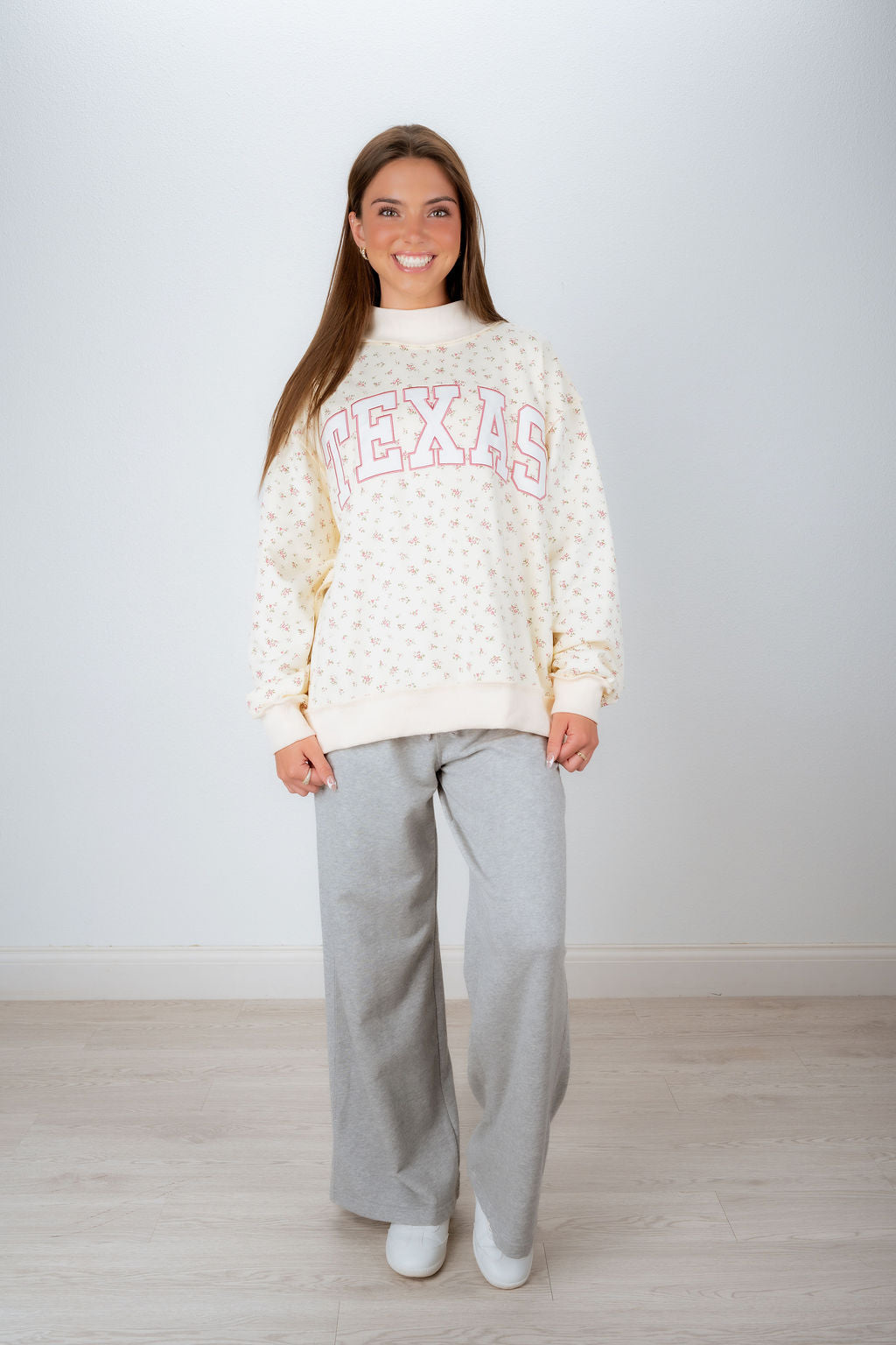 TEXAS FLORAL MOCKNECK