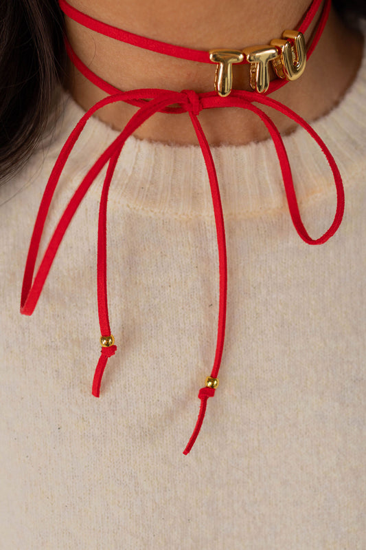TTU WRAP NECKLACE