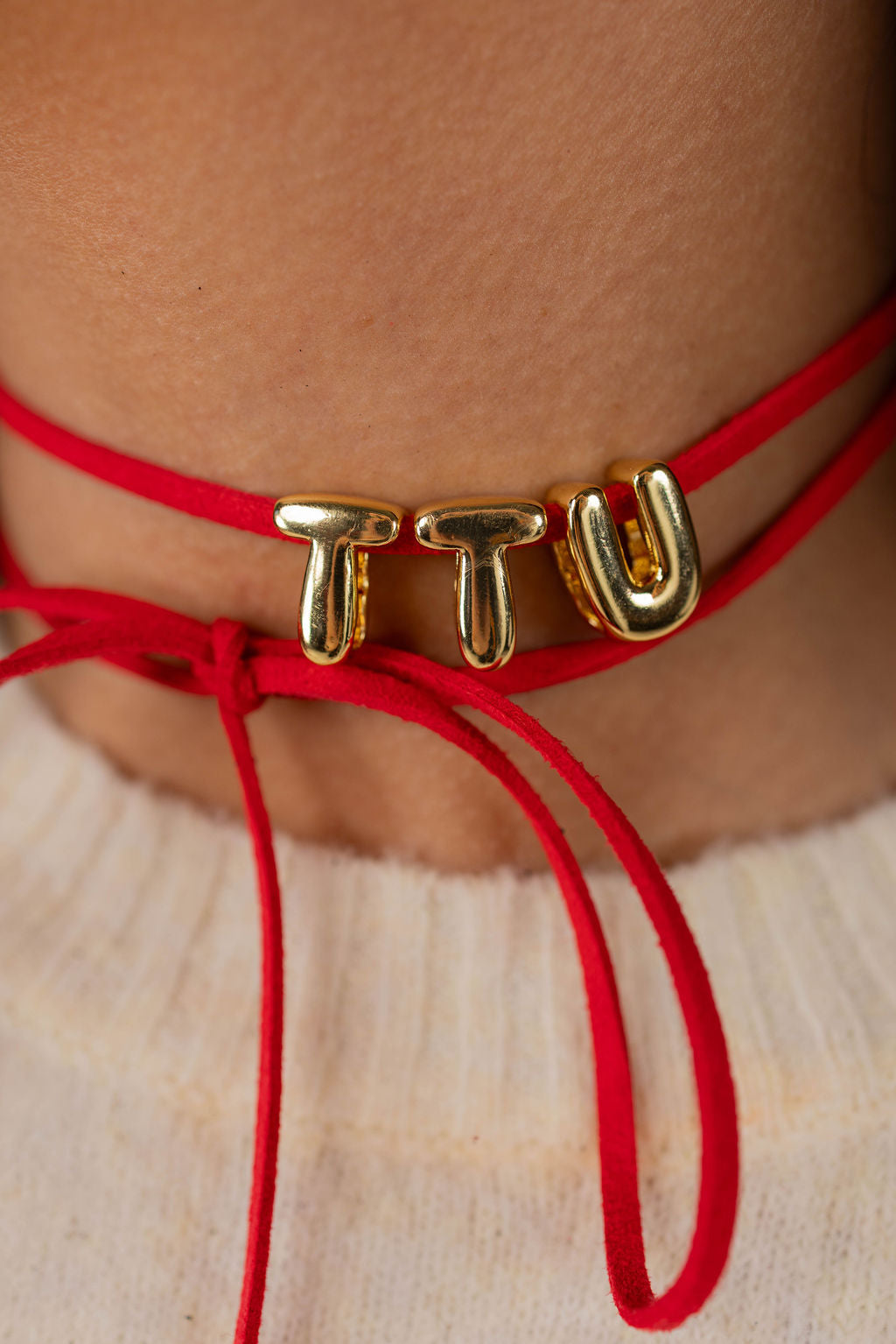 TTU WRAP NECKLACE