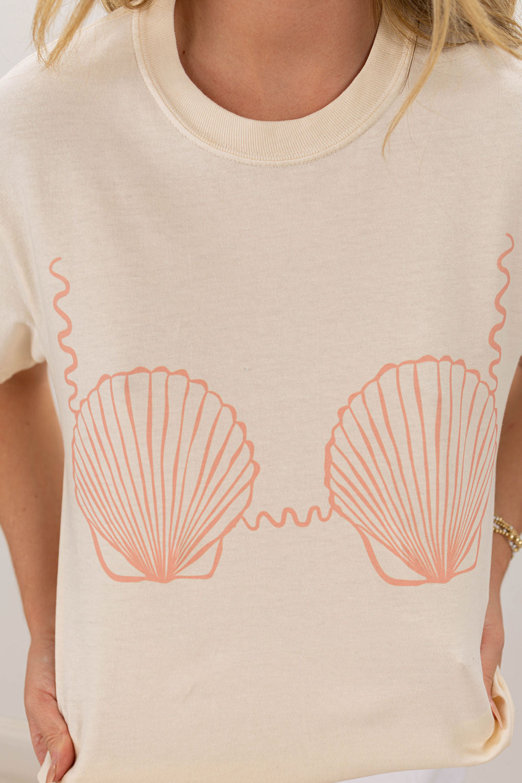 SHELL BIKINI TEE