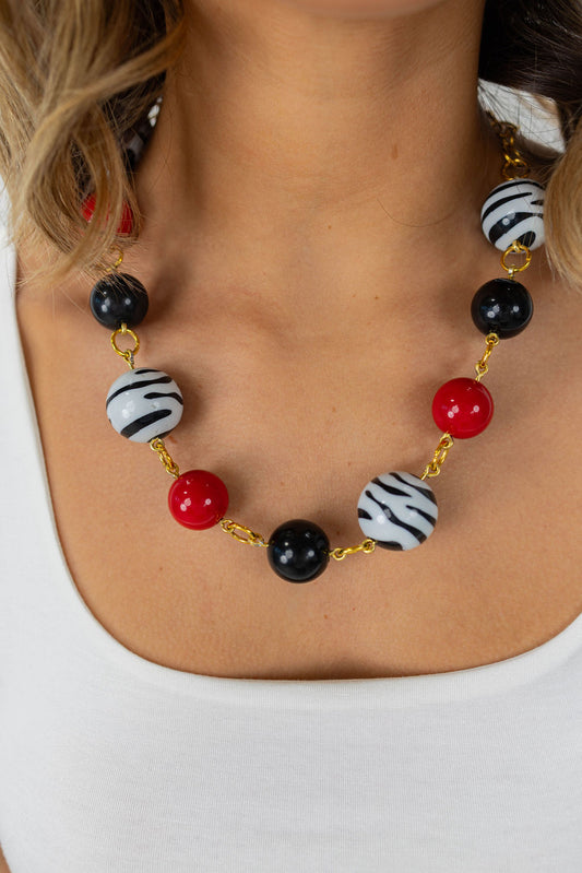 RAIDER RED NECKLACE