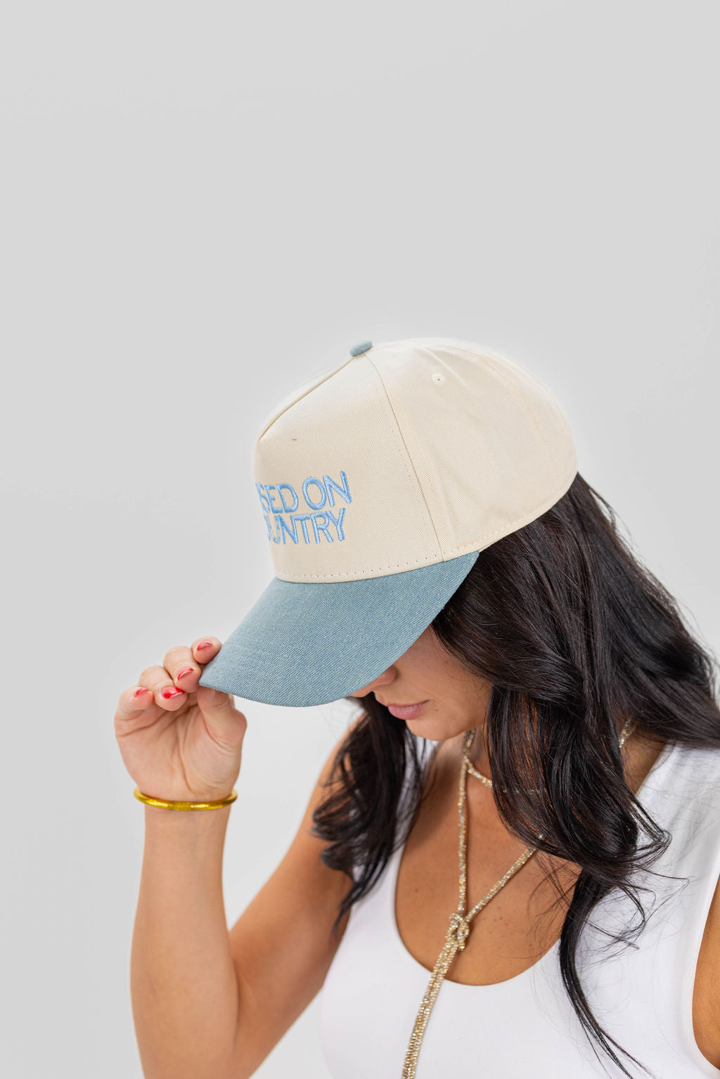 RAISED ON COUNTRY HAT