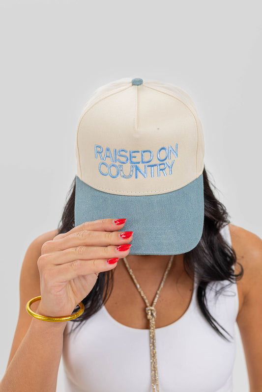 RAISED ON COUNTRY HAT