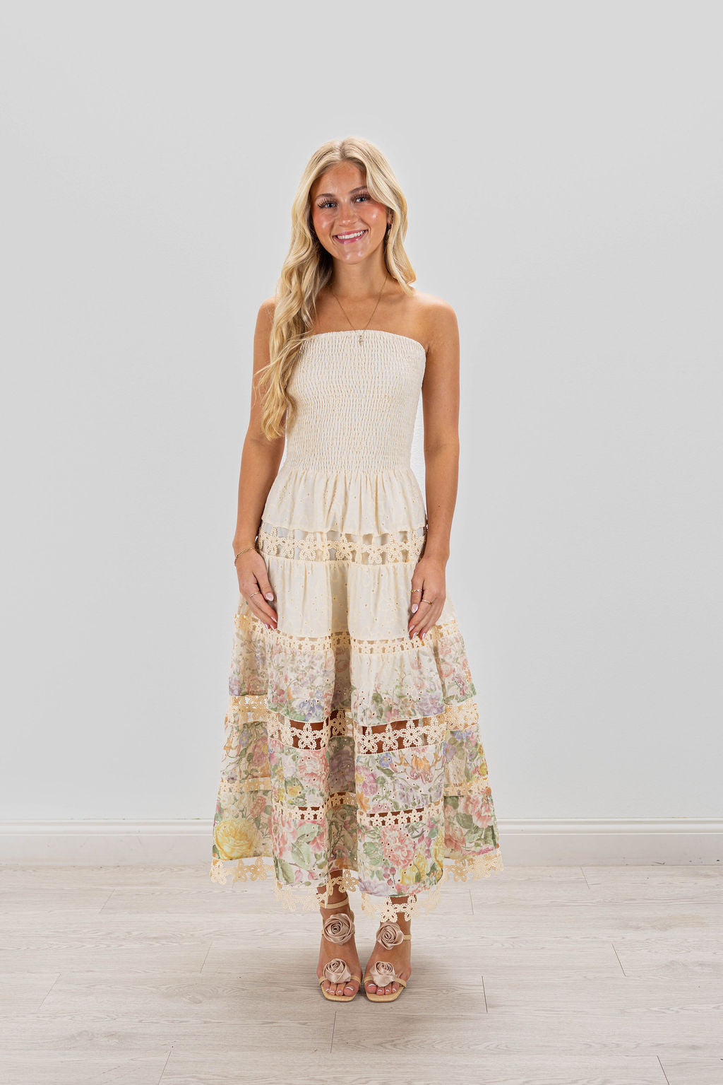 FLOWER FIELDS DRESS