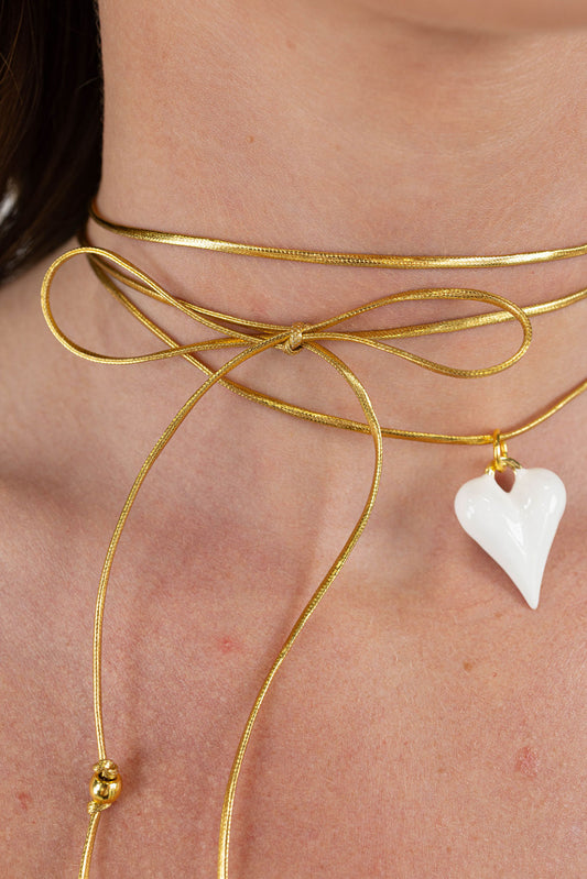 HEART WRAP NECKLACE