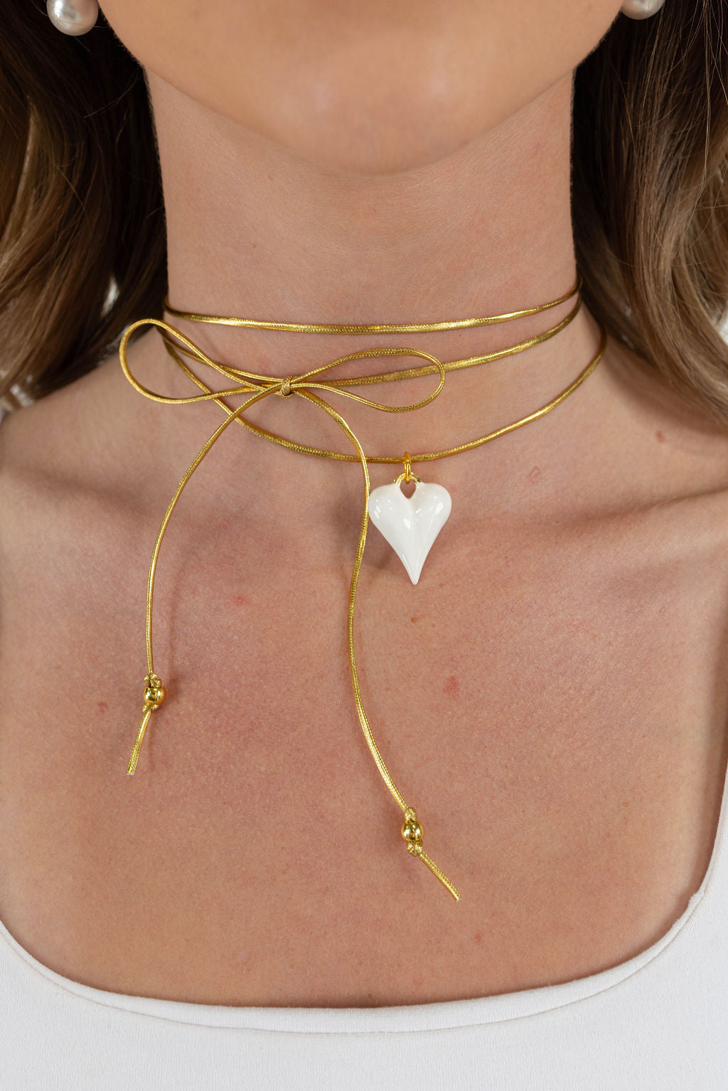 HEART WRAP NECKLACE