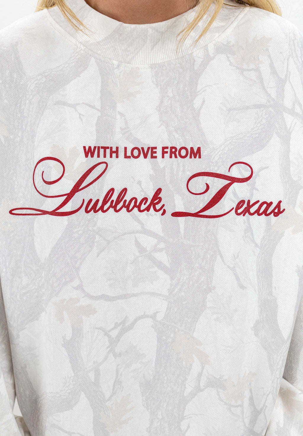 WITH LOVE FROM LUBBOCK SWEATSHIRT