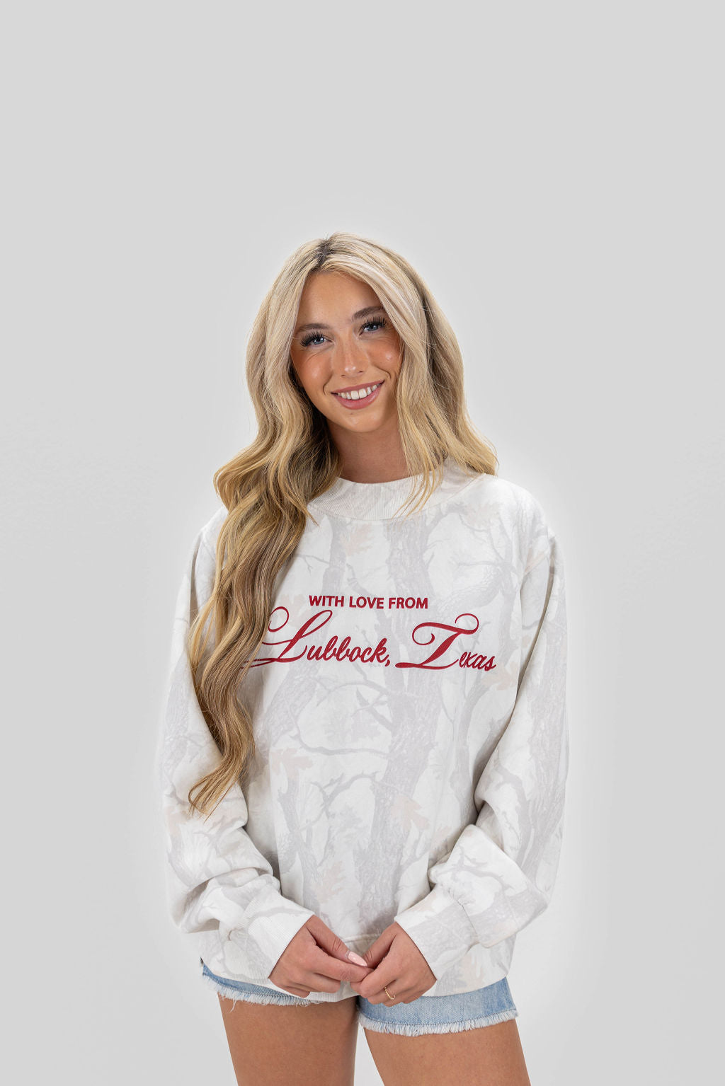 WITH LOVE FROM LUBBOCK SWEATSHIRT