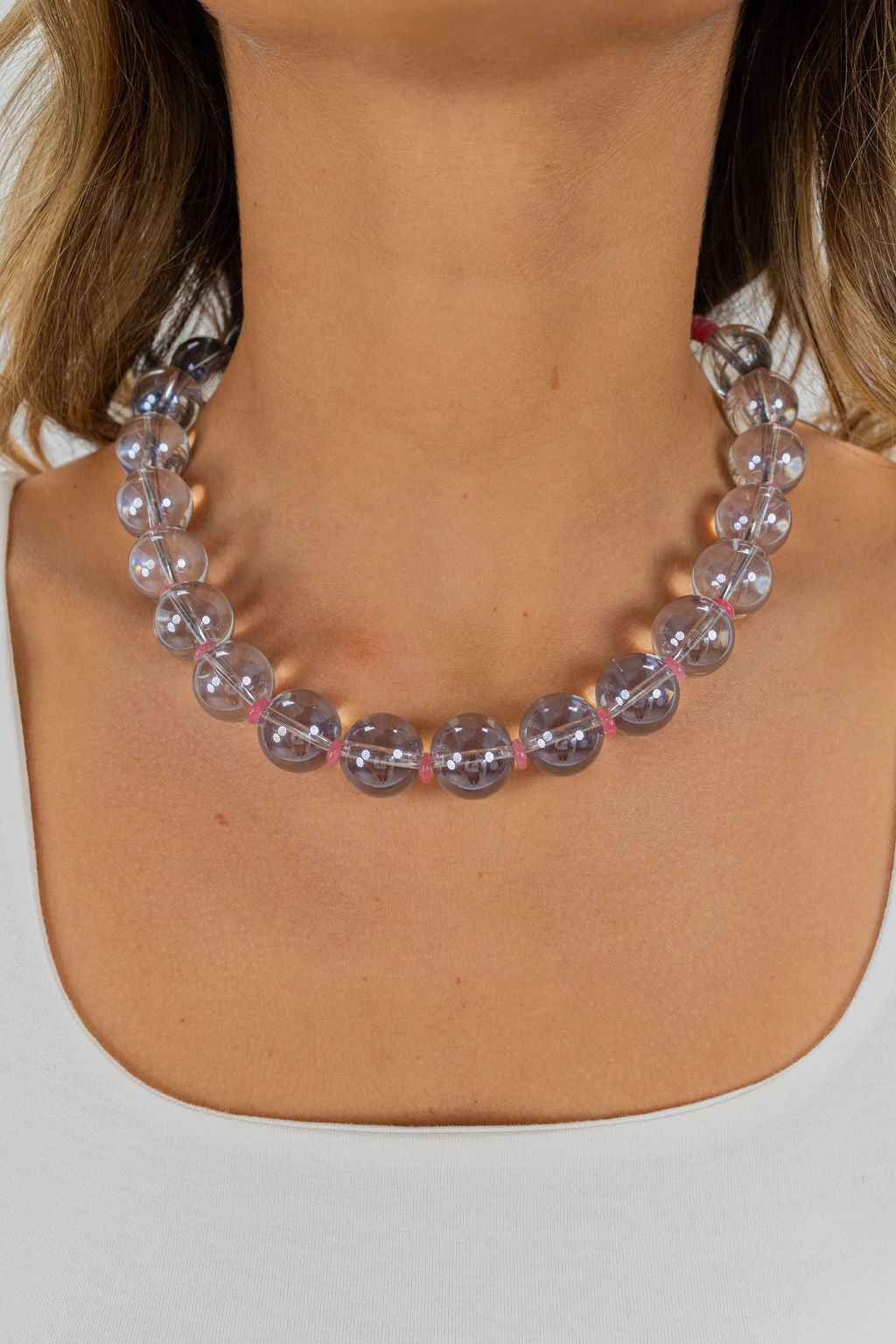 PRETTY IN PINK NECKLACE